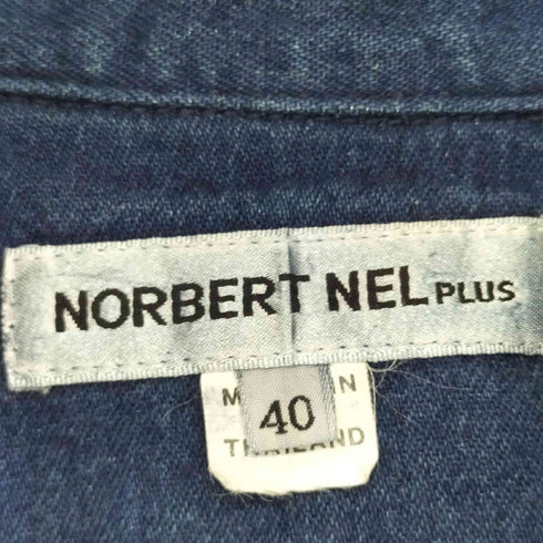 NORBERT NEL 刺繍デザイン デニムジャケット レディース JPN:40